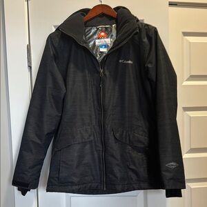Columbia Omni- Heat Black Ski & Snow Jacket